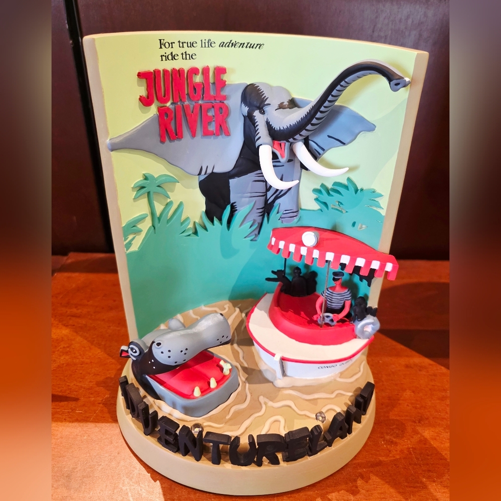 DisneyDisney Parks Jungle River Light Up 3-D Attraction Poster Figurine Statue